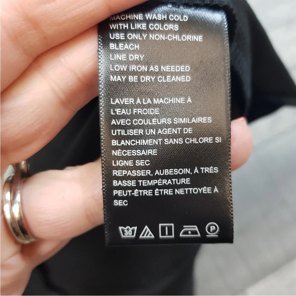 Urban Outfitters Satin Mallory Mini Dress XS UK 6 Black Slip LBD Party BNWT - Picture 6 of 11